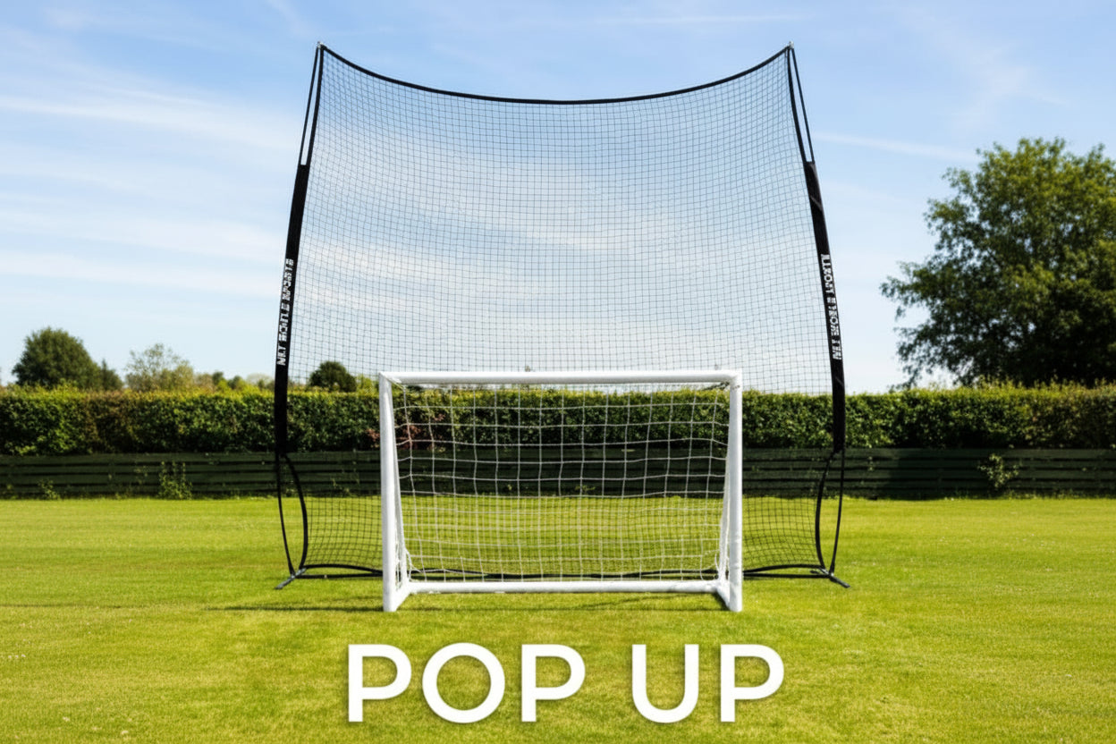 Pro Pop Up Stop That Ball Net Ball Stop Net & Posts