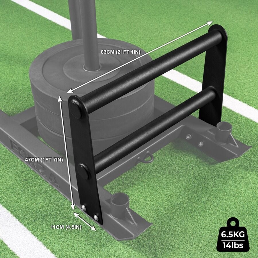 FORZA competition weight sled double handle attachment