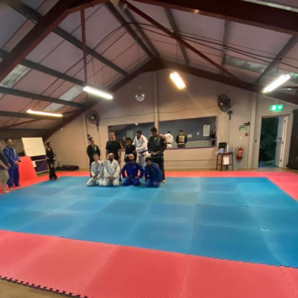 Red & Blue Foam Flooring Mat - Liverpool Gym Flooring