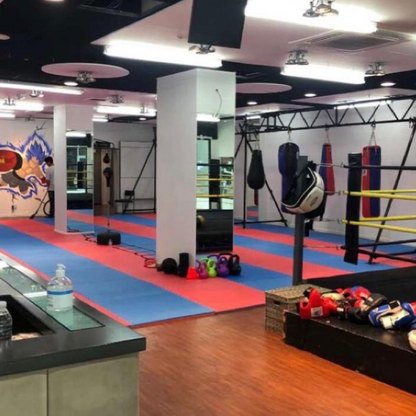 Red & Blue Foam Flooring Mat - Liverpool Gym Flooring