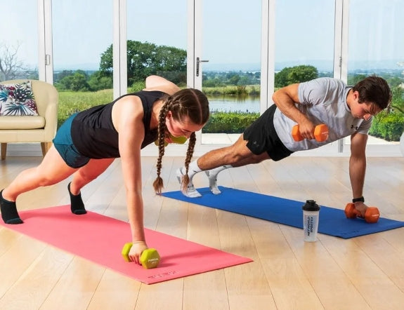 FORZA Neoprane Hex Dumbells  ( 0.5kg - 16kg )