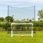 Free Standing Stop The Ball - Football Stop Net And Posts